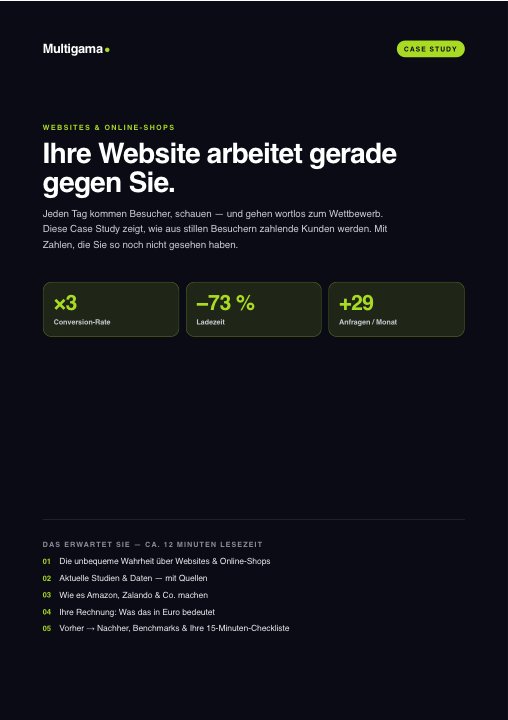 Case Study: Websites & Shops